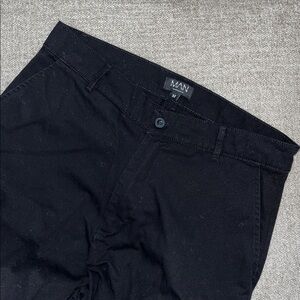 ❤️‍🔥 3 for $25 (bundle) Boohoo Men's Black Cargo Pants medium tall